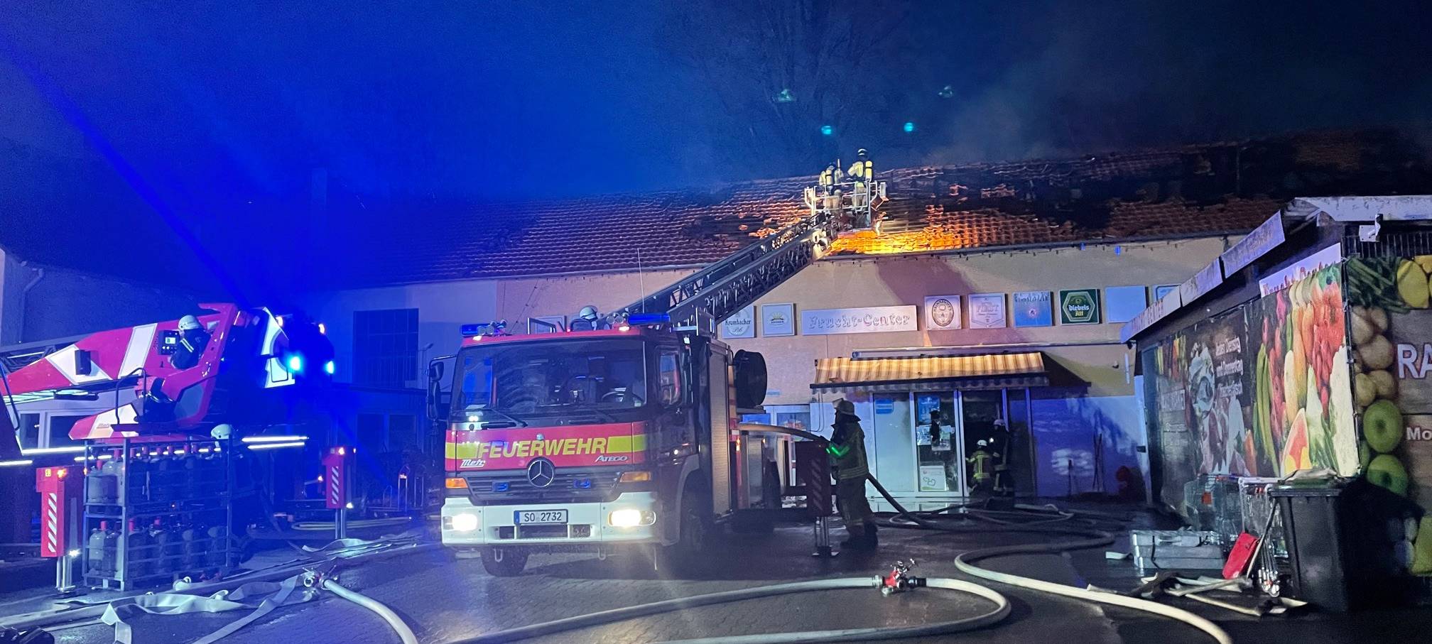 Großbrand im Werler Norden