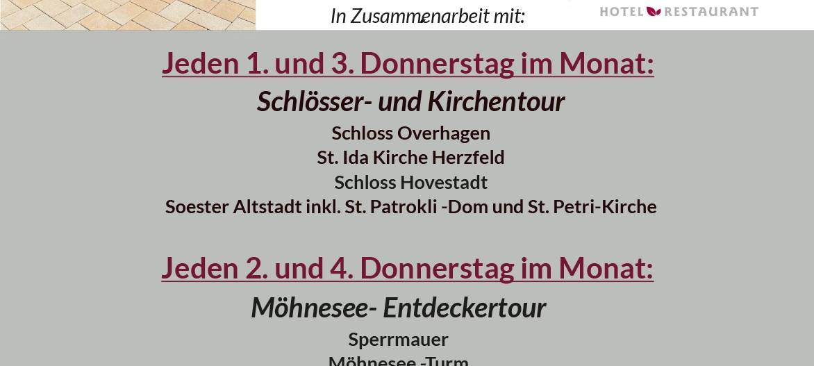 Ausflugsfahrten im VW T1 Sambabus / Kreis Soest