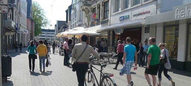 Einkaufen nur mit Termin