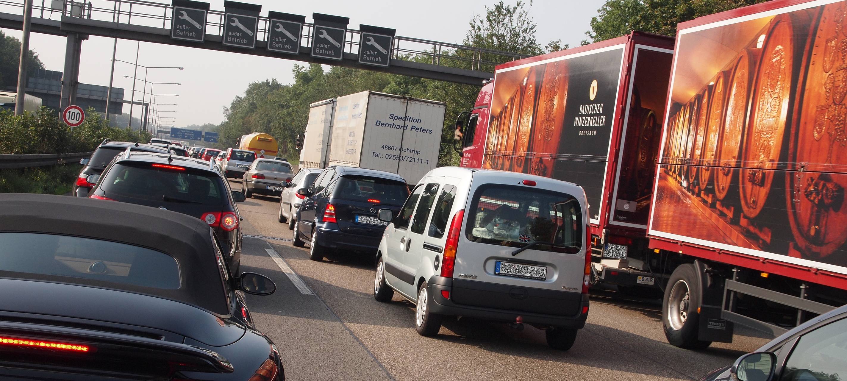 Viel los auf den Straßen