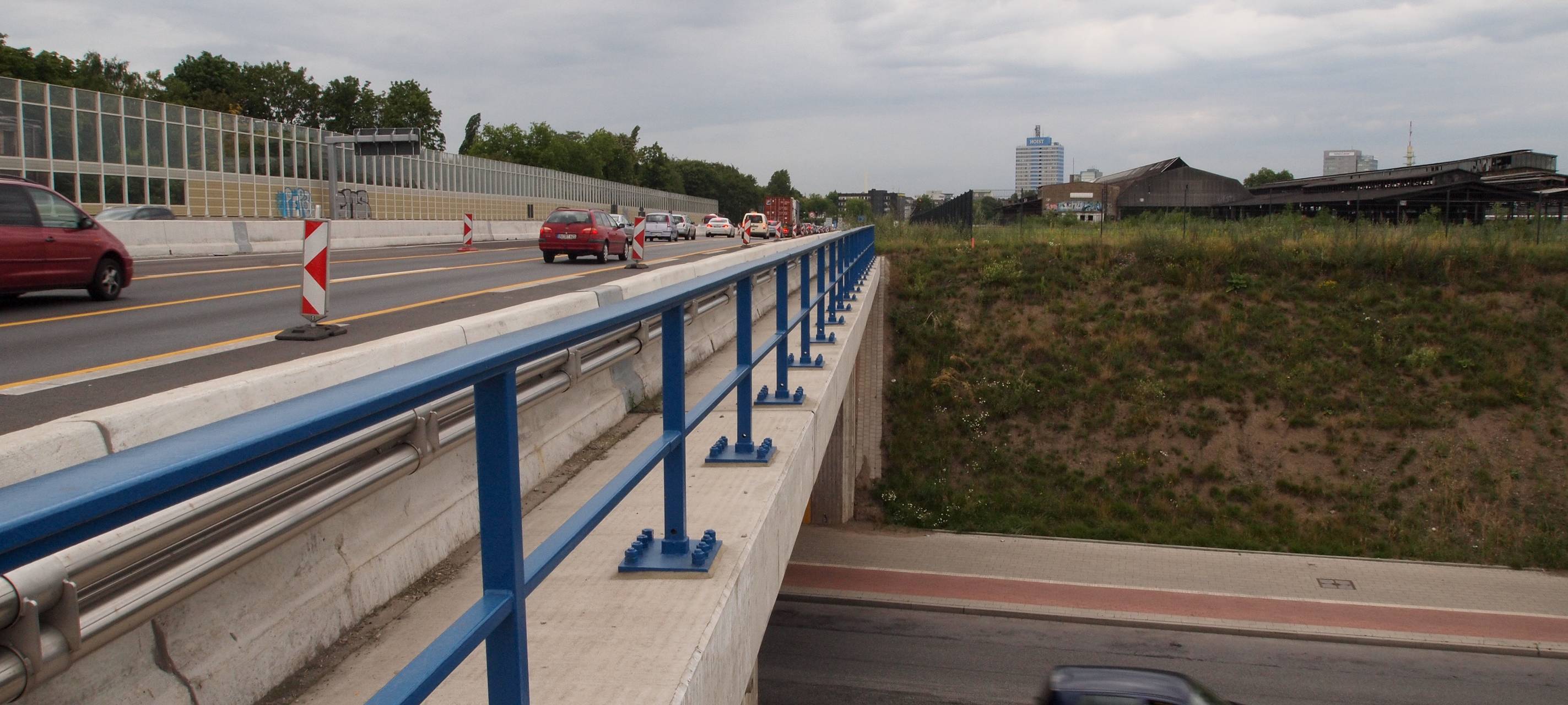 Brückenarbeiten in Lippstadt