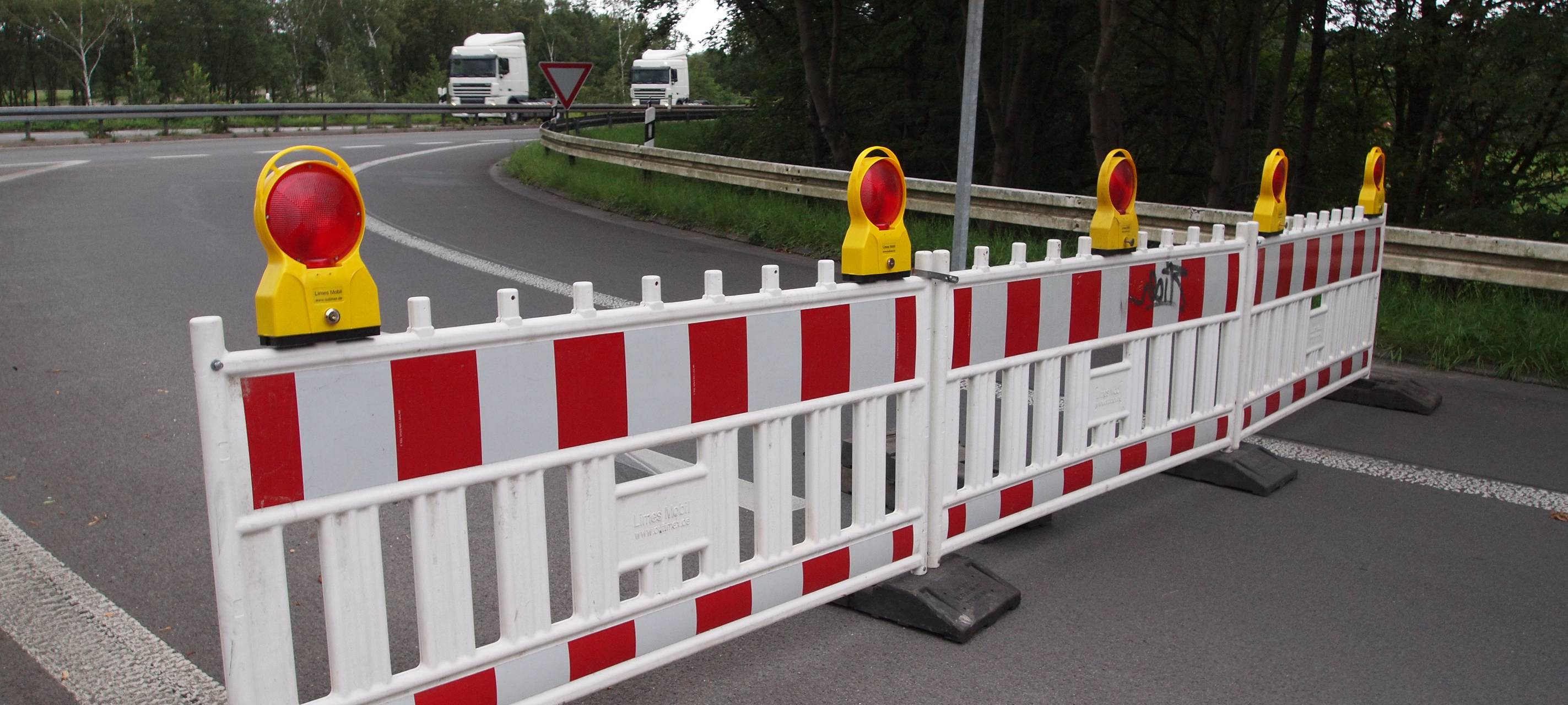 A44 bei Werl übers Wochenende gesperrt