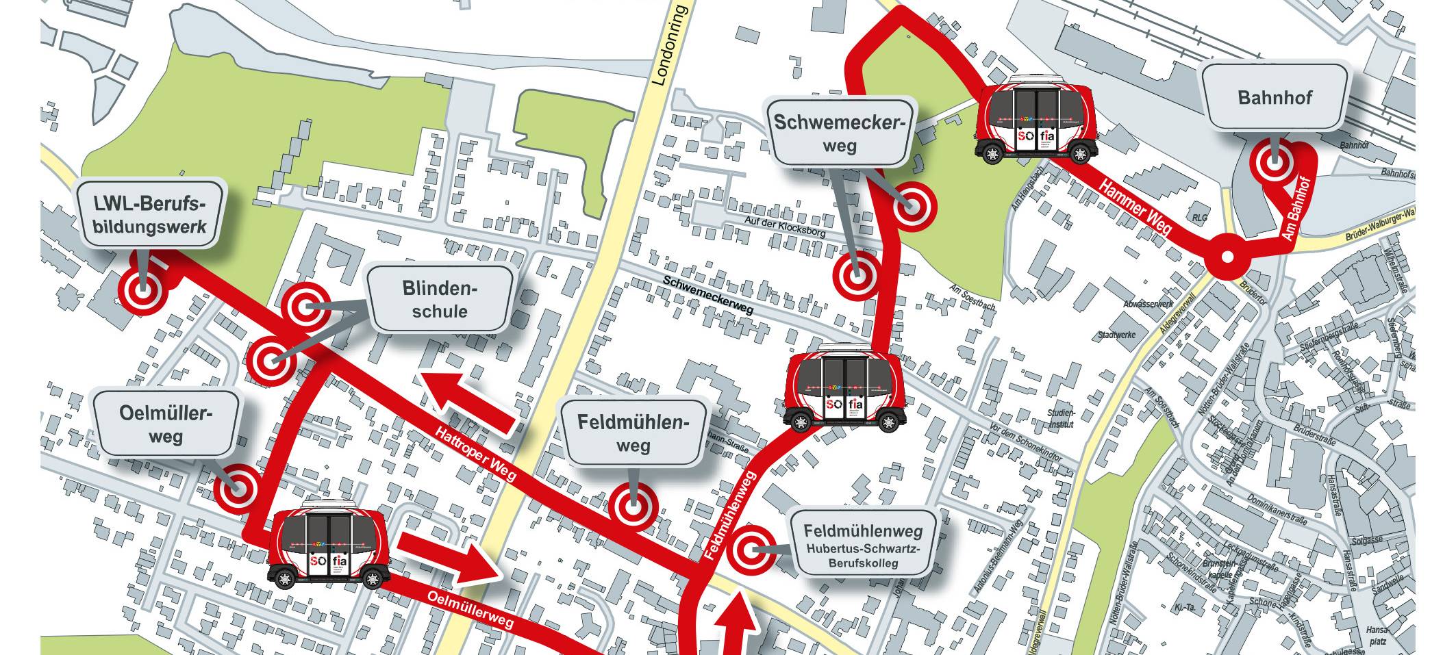 Autonomer Bus feiert bald in Soest Premiere