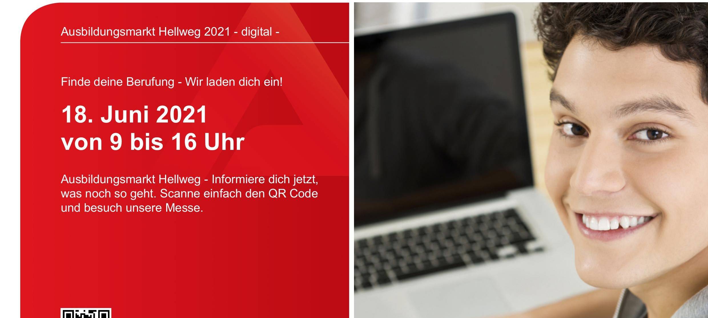 Online-Veranstaltung: Ausbildungsmarkt Hellweg 2021