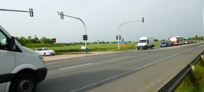 Erwitte Kreuzung B55