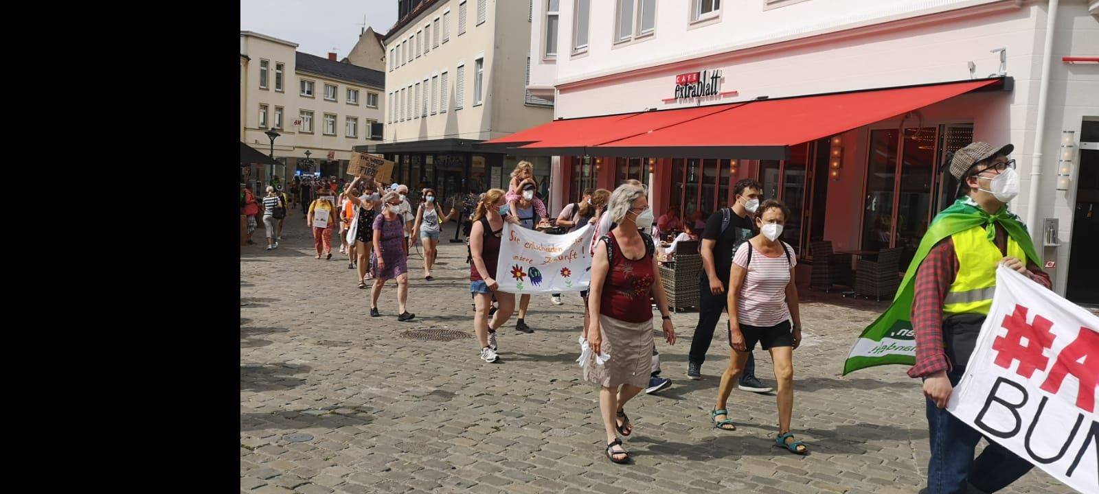 Fridays For Future Protestmarsch in Soest