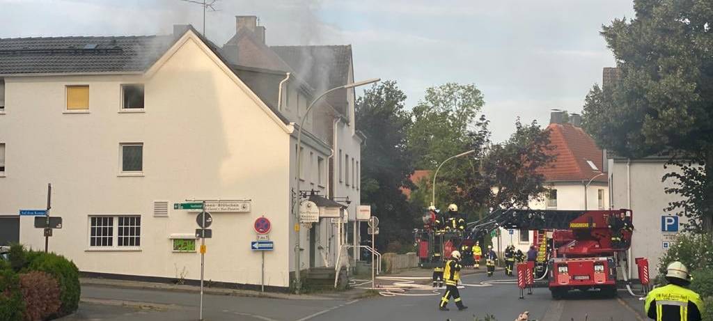 Feuerwehreinsatz in Bad Sassendorf