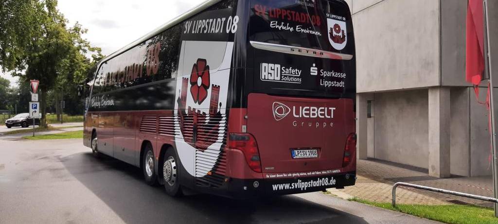 SV Lippstadt 08 Mannschaftsbus