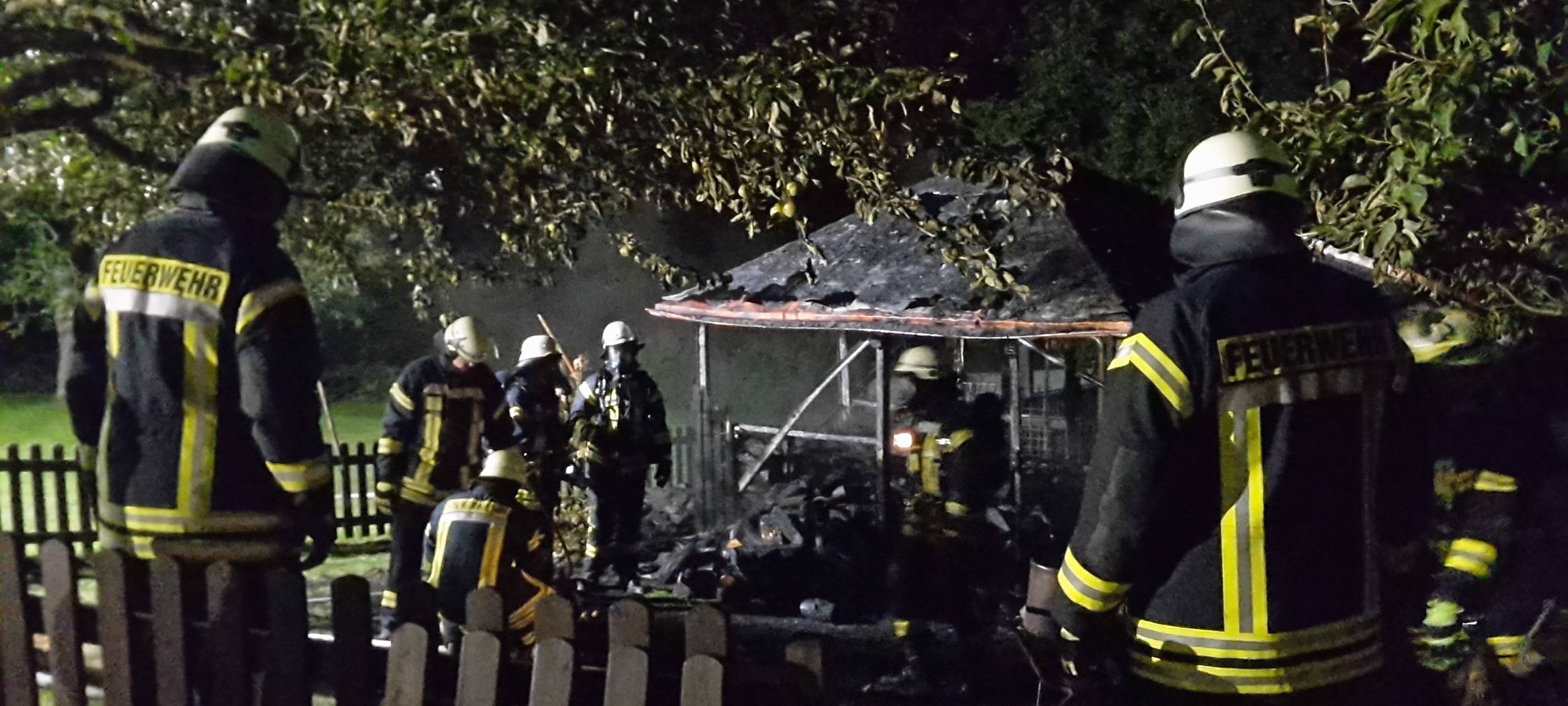 Feuerwehreinsatz in Ense-Waltringen