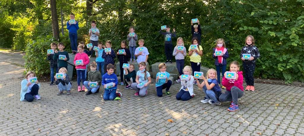 Unsere Aktion "Schulbrotdosen" für Grundschulklassen aus dem Kreis Soest
