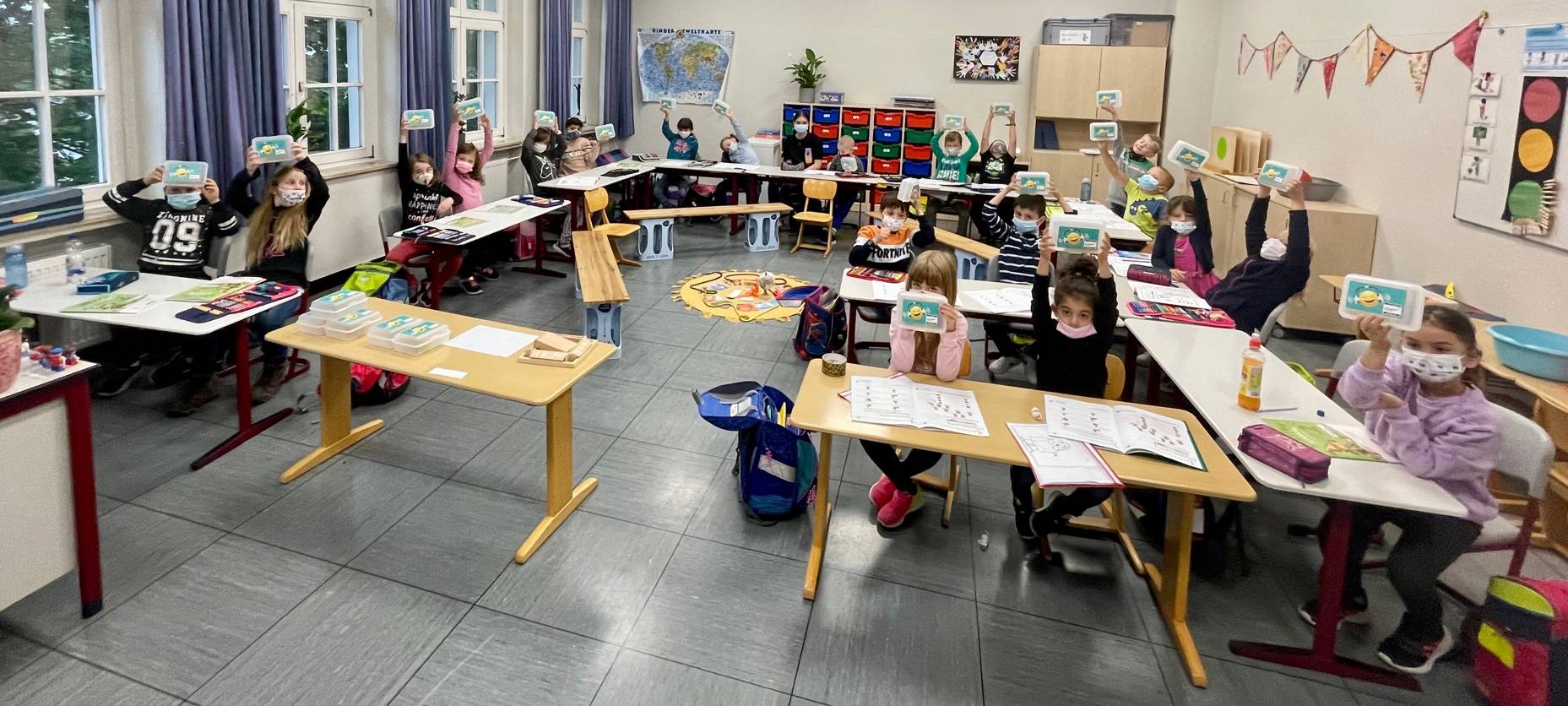 Unsere Aktion "Schulbrotdosen" für Grundschulklassen aus dem Kreis Soest