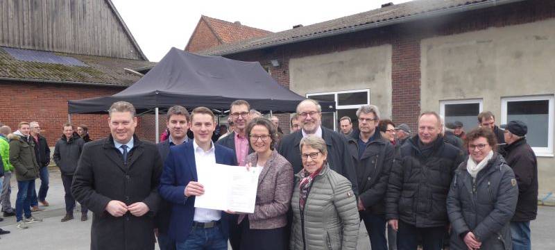 Eröffnung der Dorfziege in Geseke-Ehringhausen
