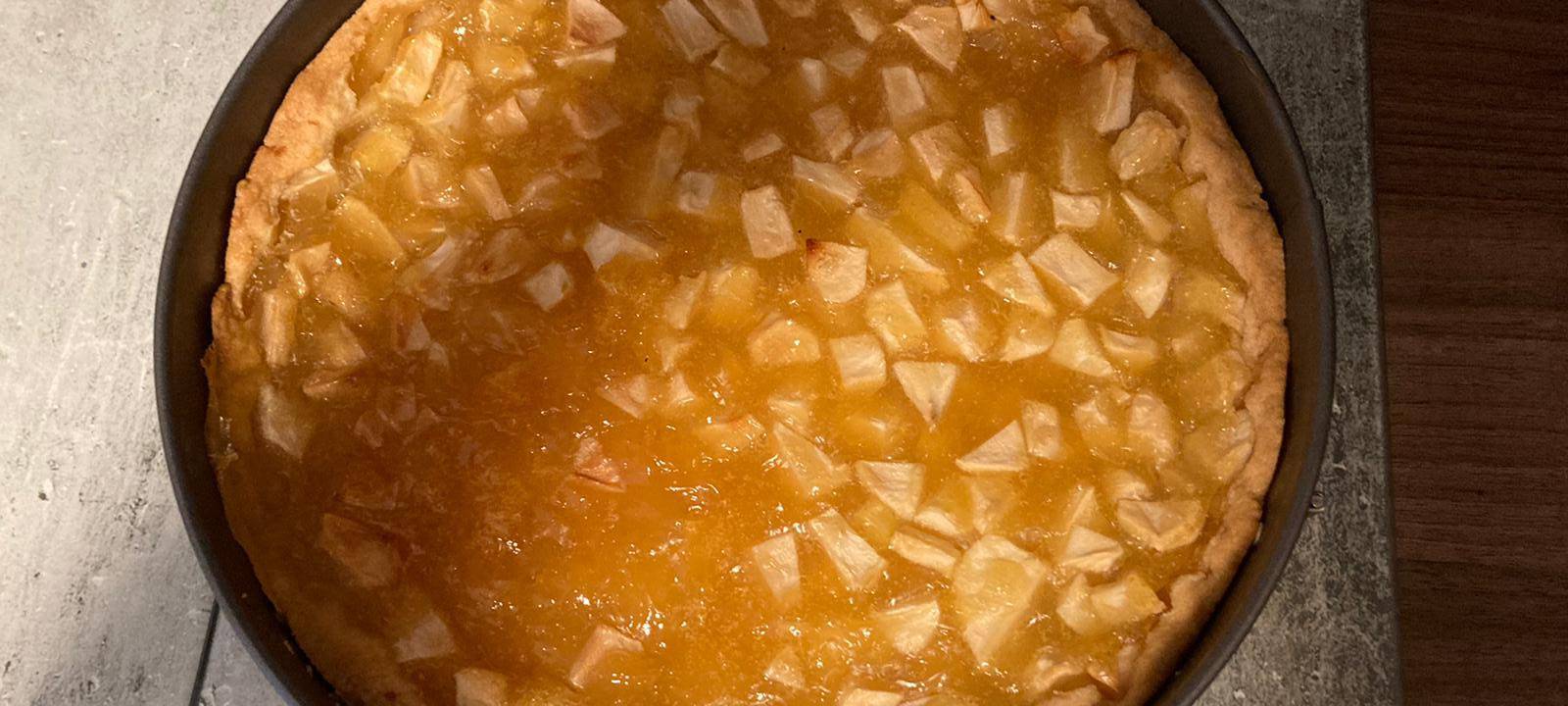 Apfelkuchen backen mit Hörerin Angelika