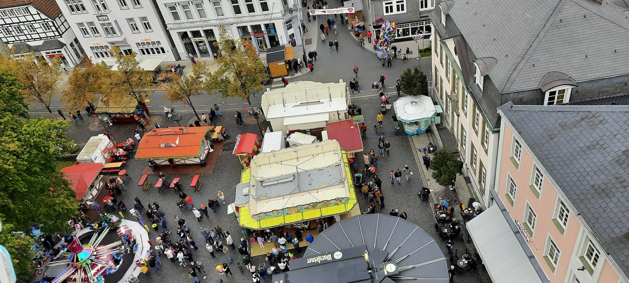 Herbstwoche Lippstadt 2024 - Programm und Fahrgeschäfte