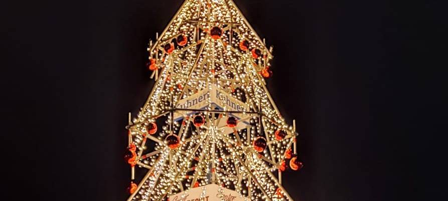 Weihnachtsbaum in Warstein wird aufgestellt