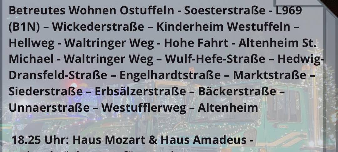 Landwirte bringen Weihnachtsstimmung