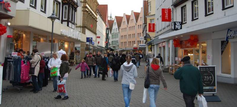 Keine Maskenpflicht in Soester Fußgängerzone