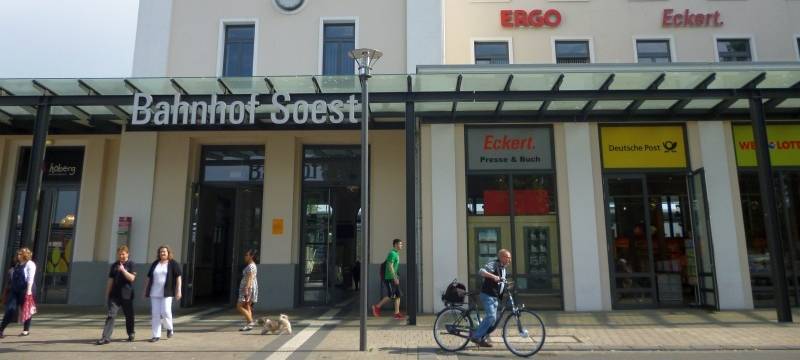 Hitze stoppt RE 11 durch den Kreis Soest