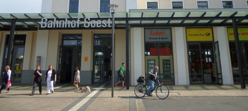 Stadt Soest untersagt Alkohol am Bahnhof