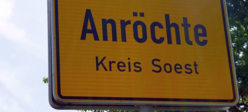 Unfall am Bahnübergang in Anröchte