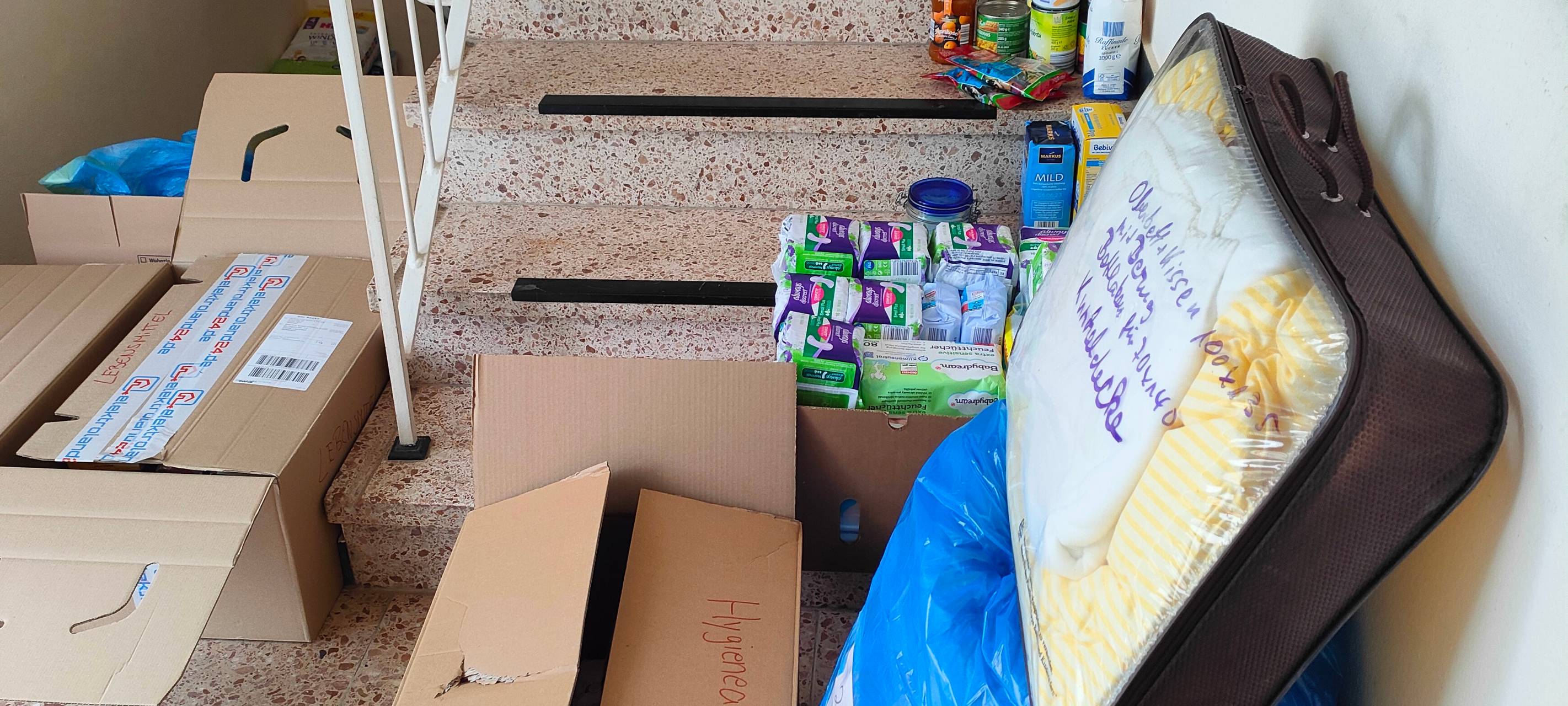 Sammel-Aktionen für die Ukraine