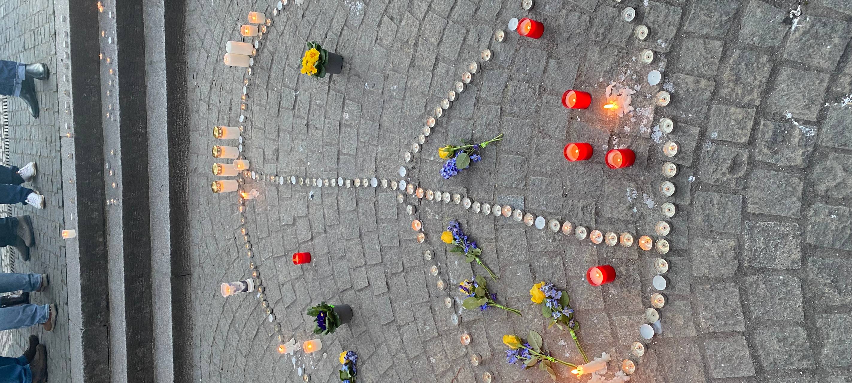 So war die Mahnwache in Soest / Heute soldidarisiert sich Werl