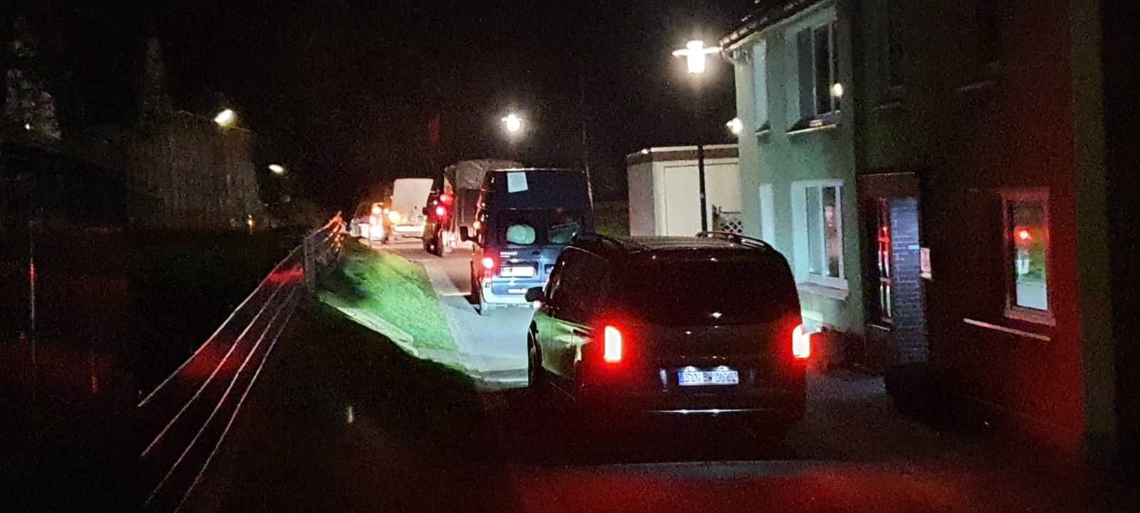Werler Hilfskonvoi: Ankunft in Polen