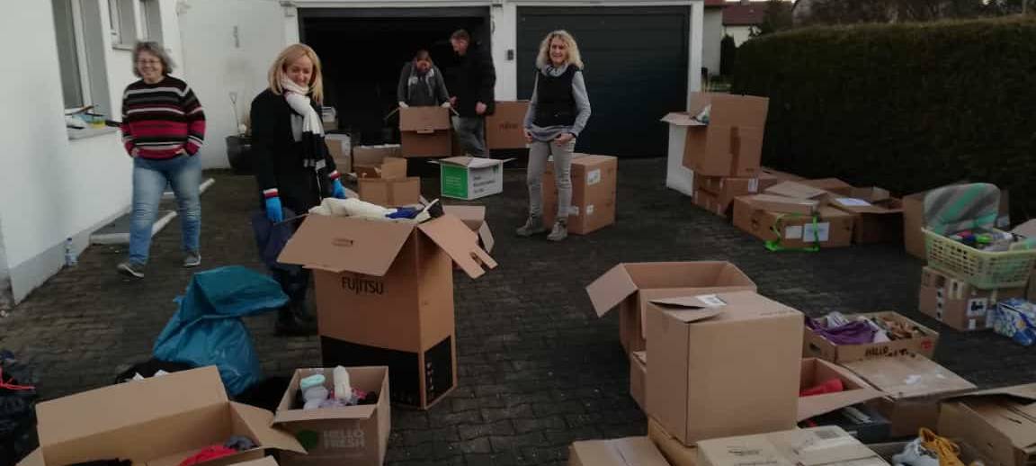 Sammel-Aktionen für die Ukraine