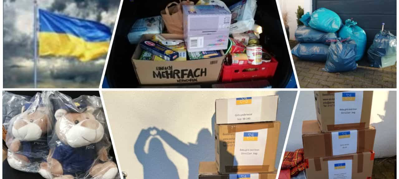 Sammel-Aktionen für die Ukraine