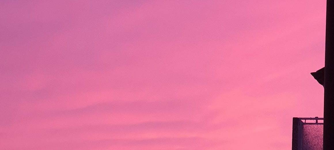 Sonnenuntergang am Donnerstag, 17. März