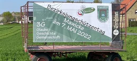 Bezirksjungschützentag 2022 in Mawicke