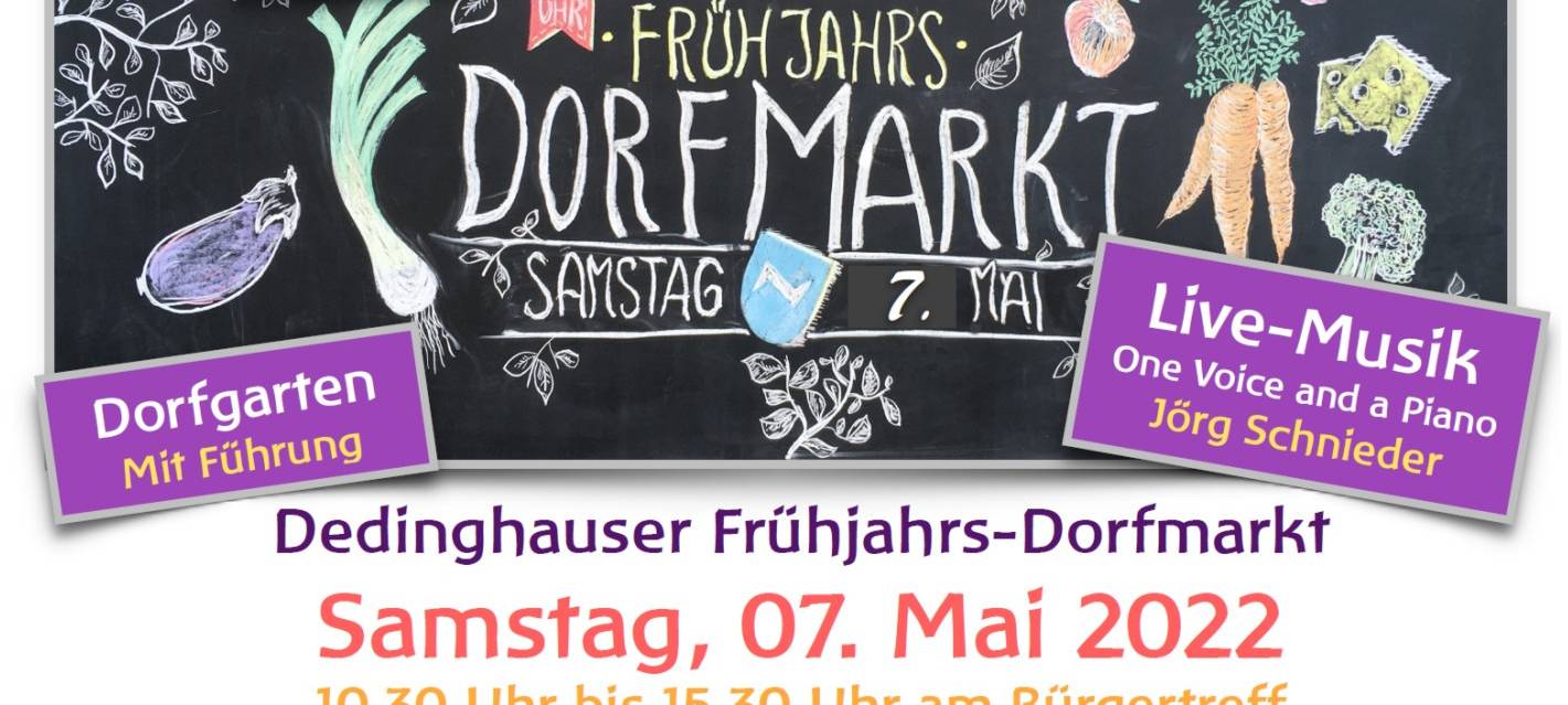 Frühjahrs Dorfmarkt Dedinghausen