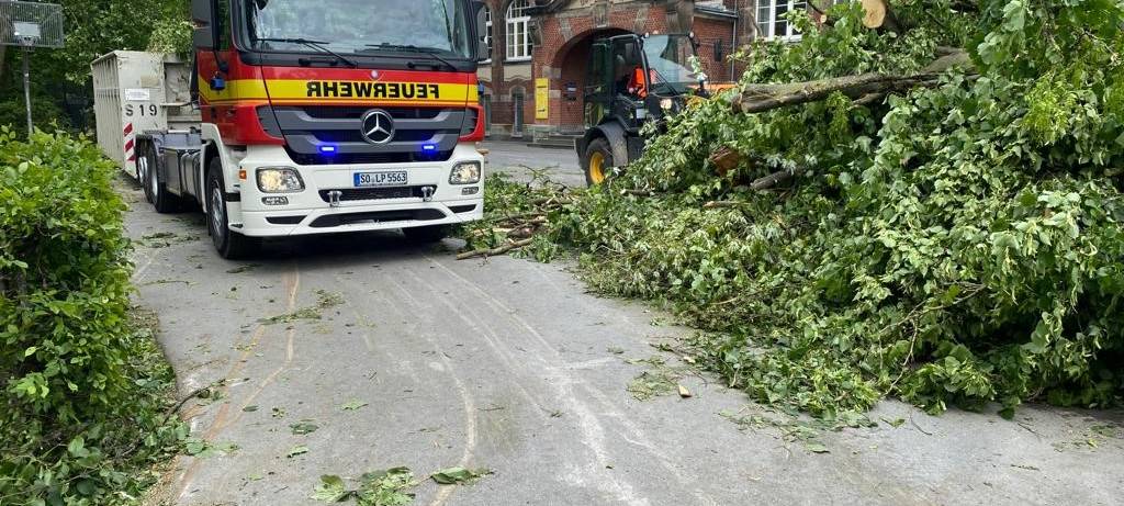 Geschlossene Schulen und Kitas in der Lippstädter Innenstadt