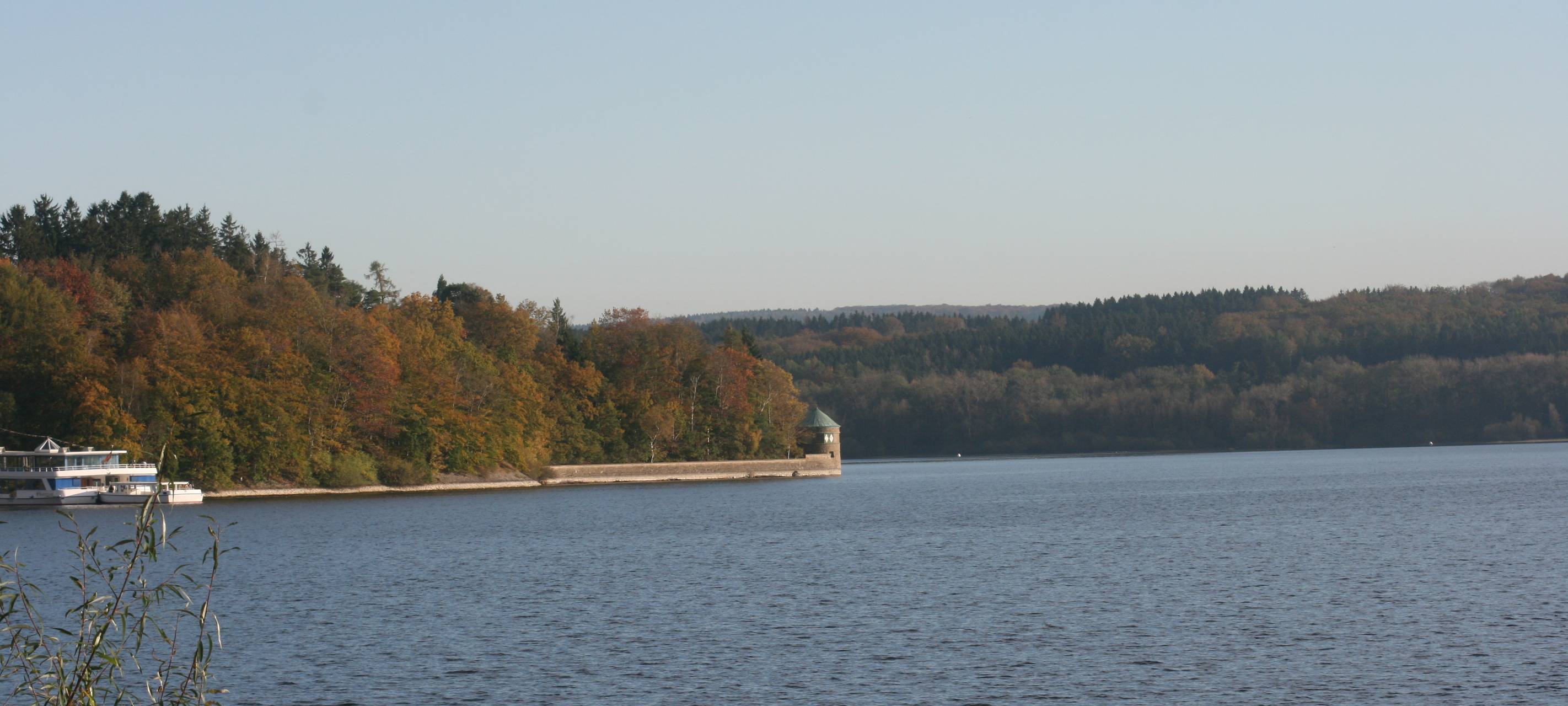 Motorradkontrollen am Möhnesee
