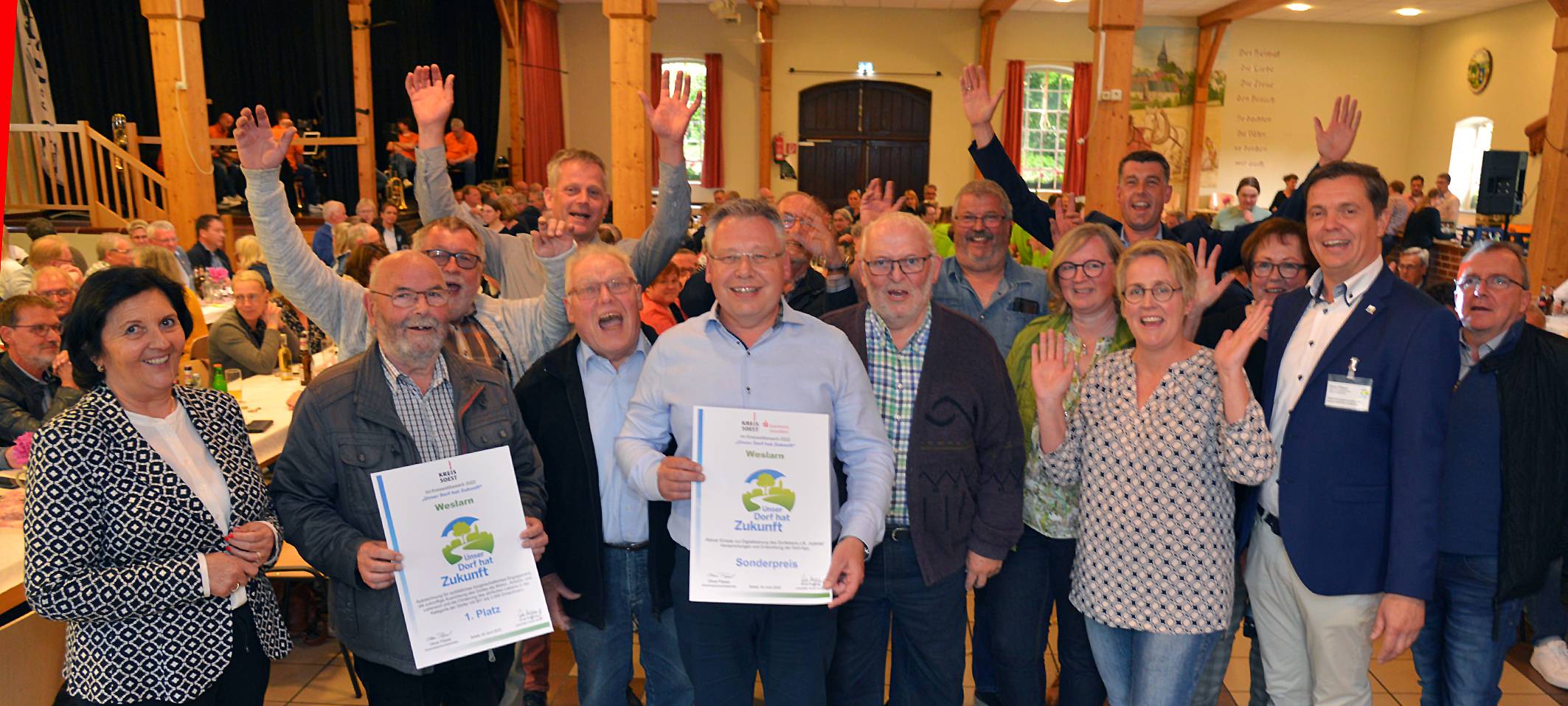 Robringhausen und Weslarn gewinnen Dorfwettbewerb