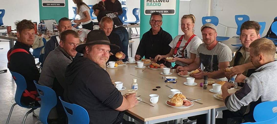 Das zweite Frühstück - bei Dachwerkstatt Krinke