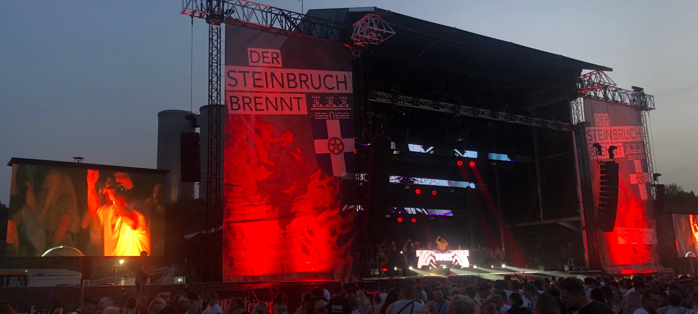 Party im Steinbruch Geseke