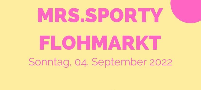 Mrs.Sporty Flohmarkt