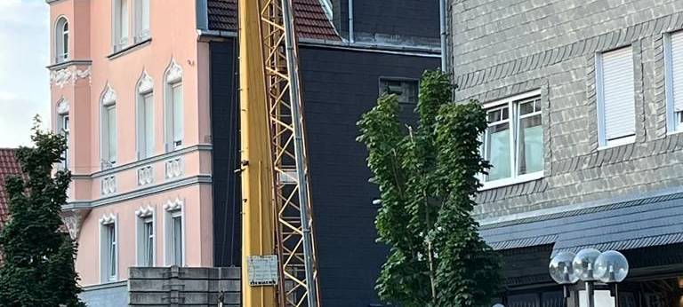 Unfall auf Baustelle in Lippstadt