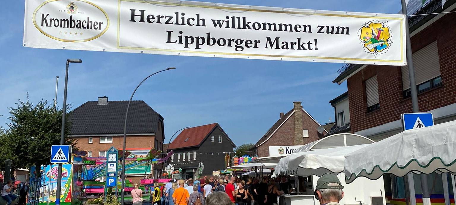 Lippborger Markt 2026: Sperrungen und Programm