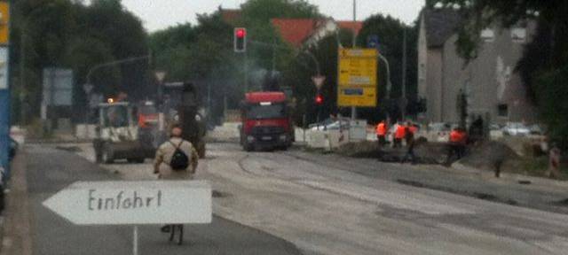 Straßensanierung zwischen Soest und Warstein