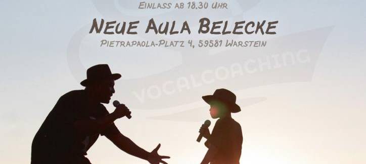 Schülerkonzert der Gesangsschule Voice On - Warstein