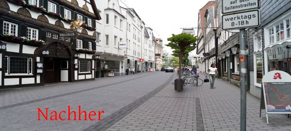 Lange Straße in Lippstadt wird erneuert