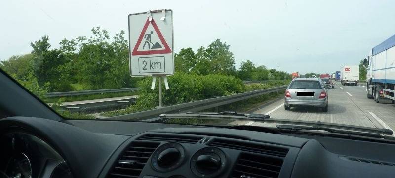 A44: Monatelange Baustelle weg