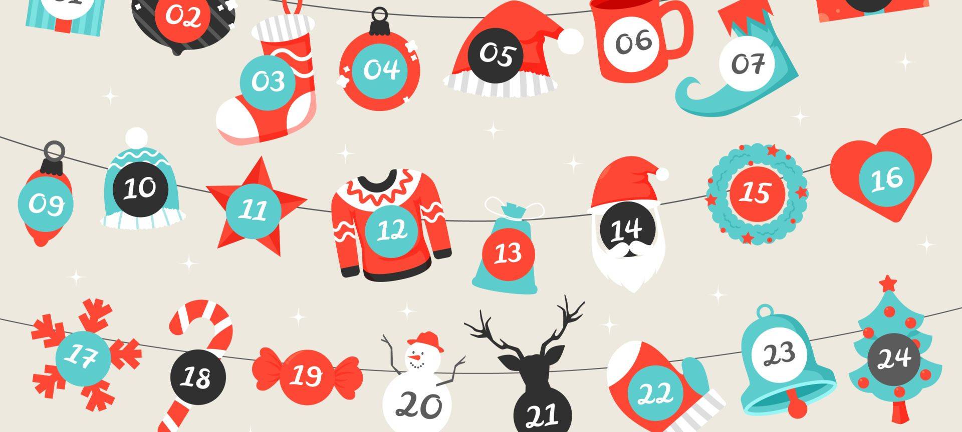 Adventskalender im Lippstädter Rathausfenster