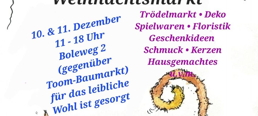 Weihnachtsmarkt für den Tierschutz in Soest