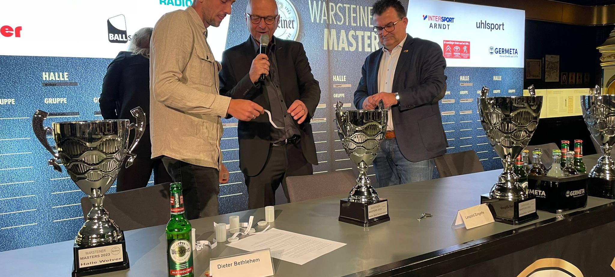 Auslosung: Warsteiner Masters