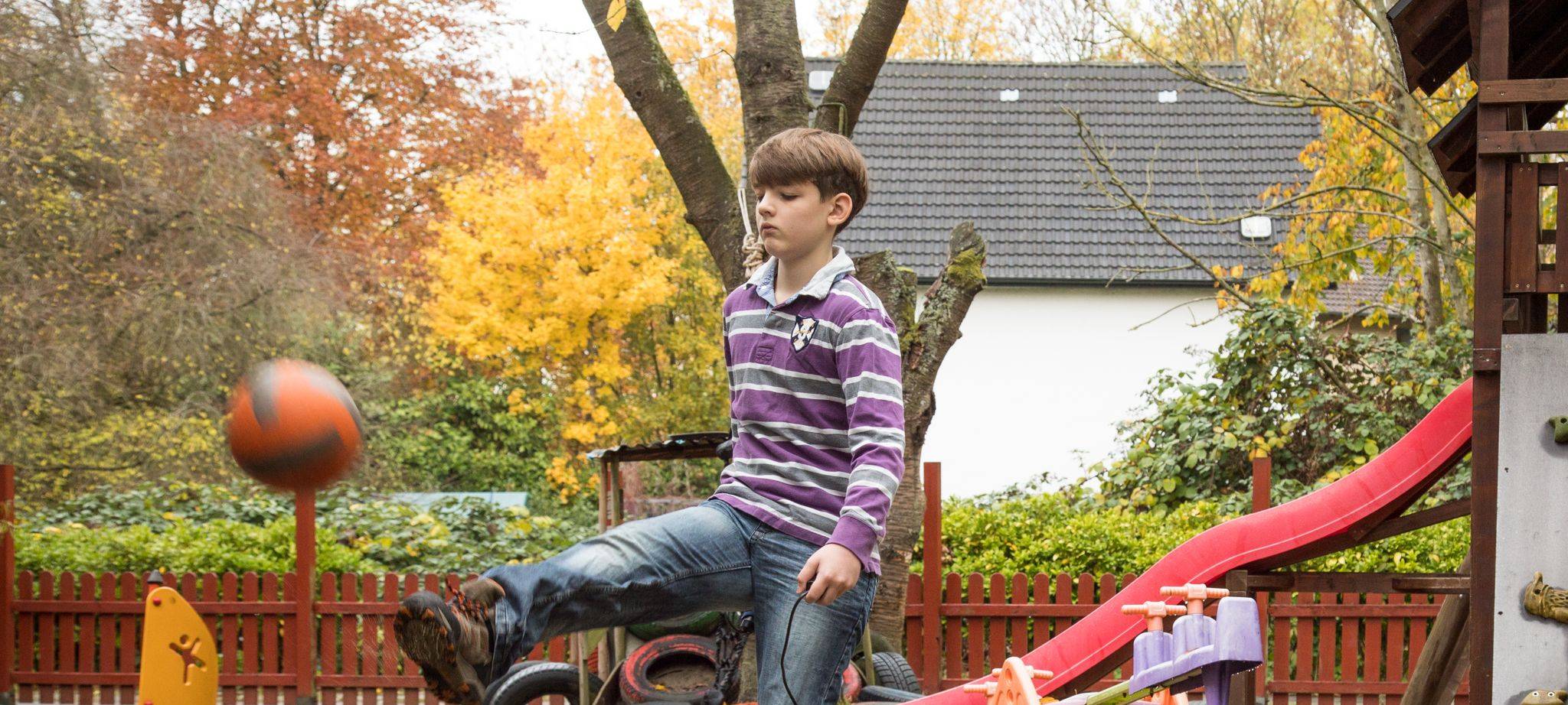 Fußball spielen macht Kindern Spaß