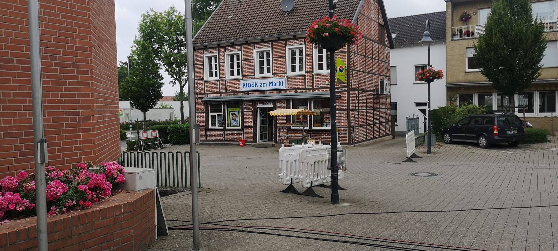Der Marktplatz in Welver.