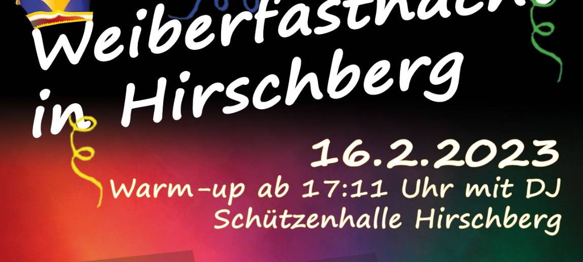 Weiberfastnacht Hirschberg 2023